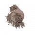 Georgette stole with feathers attached to it Georgette stole with feathers attached to it